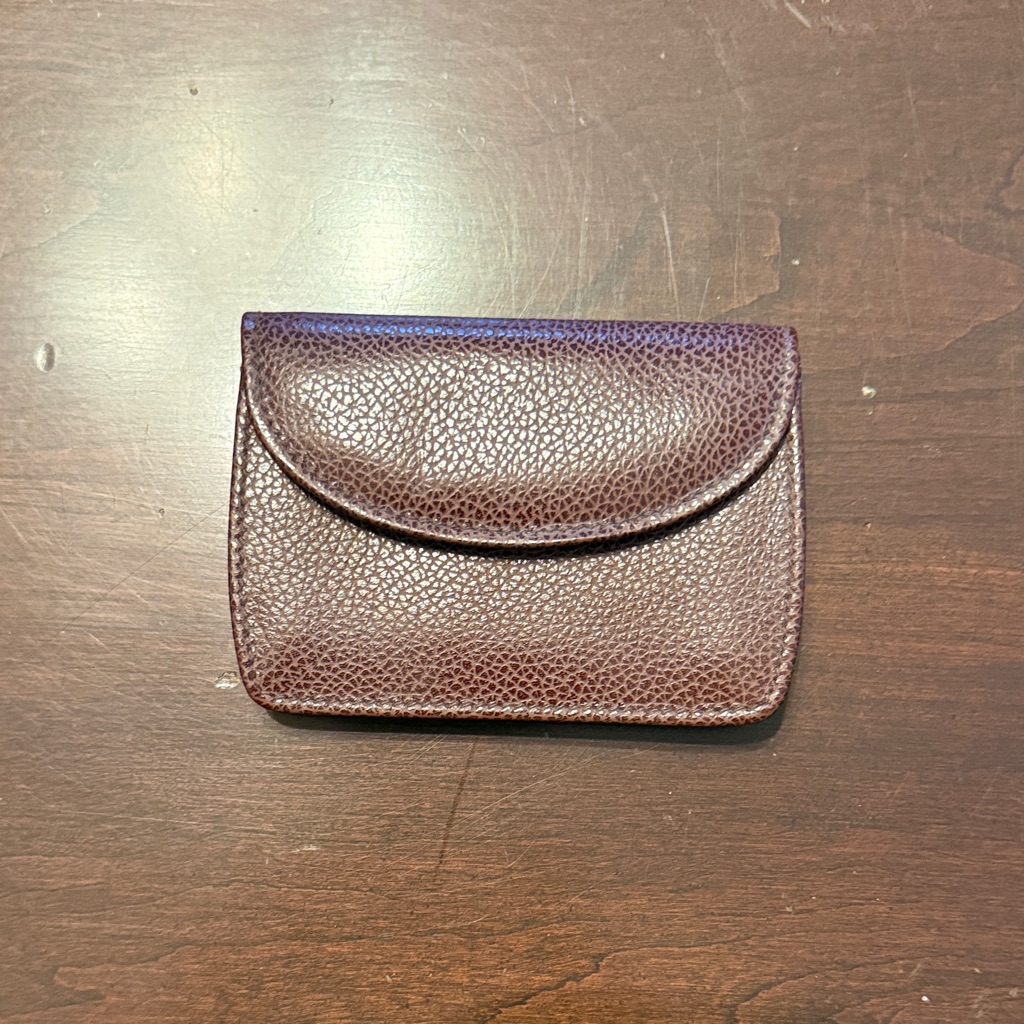 Vintage Coach Brown Leather Key Card Holder Vintage Coach Brown Leather Key Card Holder